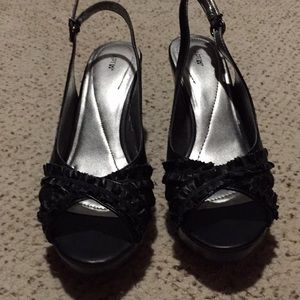 Apt 9 Black Dress wedges